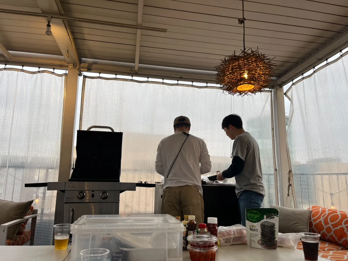 決起集会でBBQしてきました！